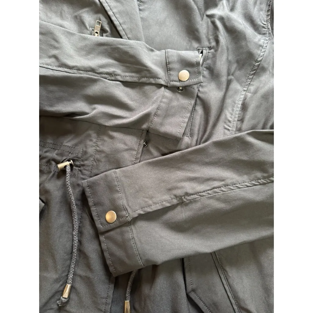 Eden‎ Society Jacket Women Size Large Green Utility Jacket Cargo Streetwear City - Image 9