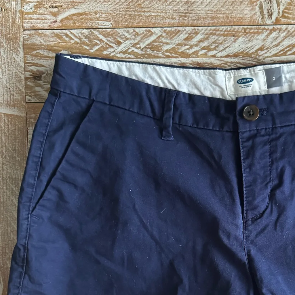 ⚓Old Navy Navy Blue Chino Shorts⚓ ~2 - Image 4