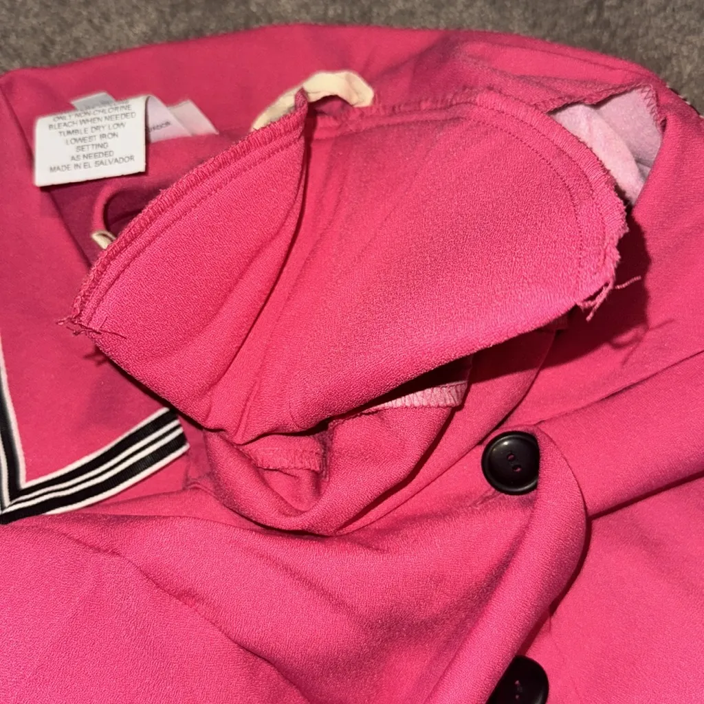 Miss Dorby 2 Piece Suit Set SIZE 10P Pink - Image 6