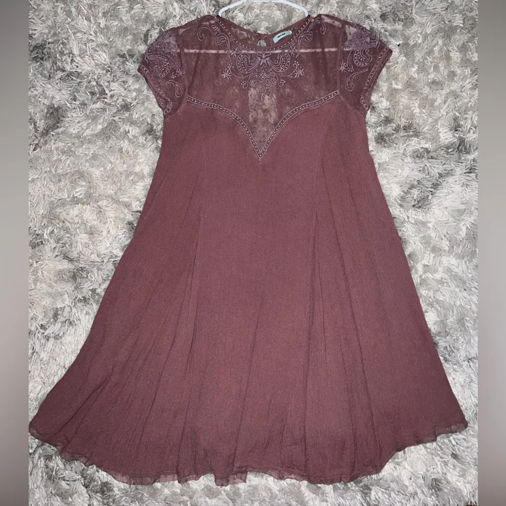 Urban Outfitters Kimchi Blue cap sleeve purple dress - Image 3