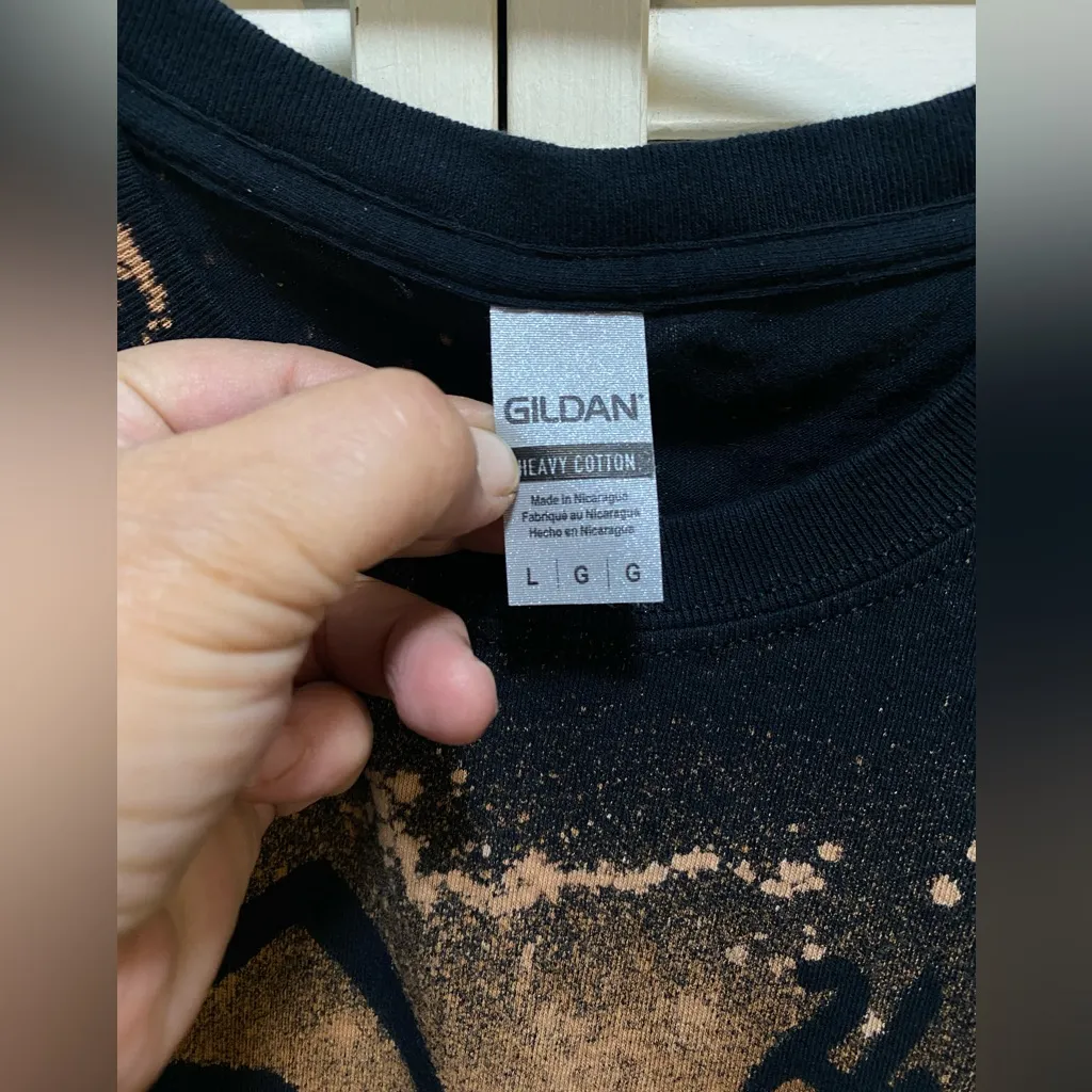 Halloween reverse tie dye‎ t-shirt - Image 2