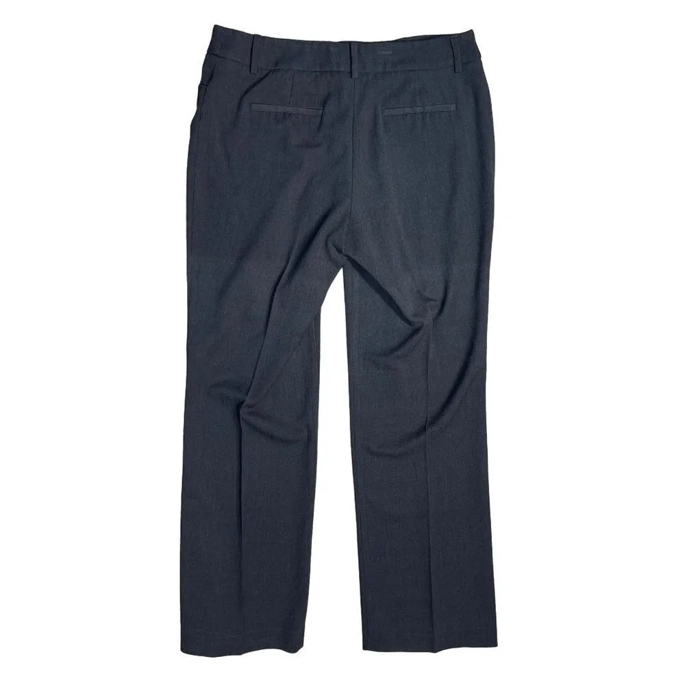Apt. 9 Women's Curvy Fit Dress Pants Slacks Straight Charcoal Grey Size 8 - Image 3