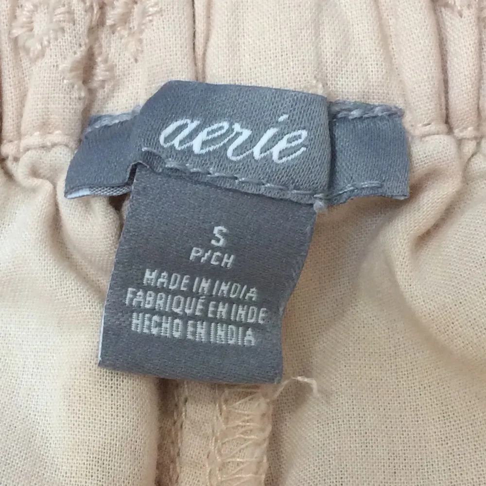 Aerie Floral Eyelet Cotton Shorts - Image 2