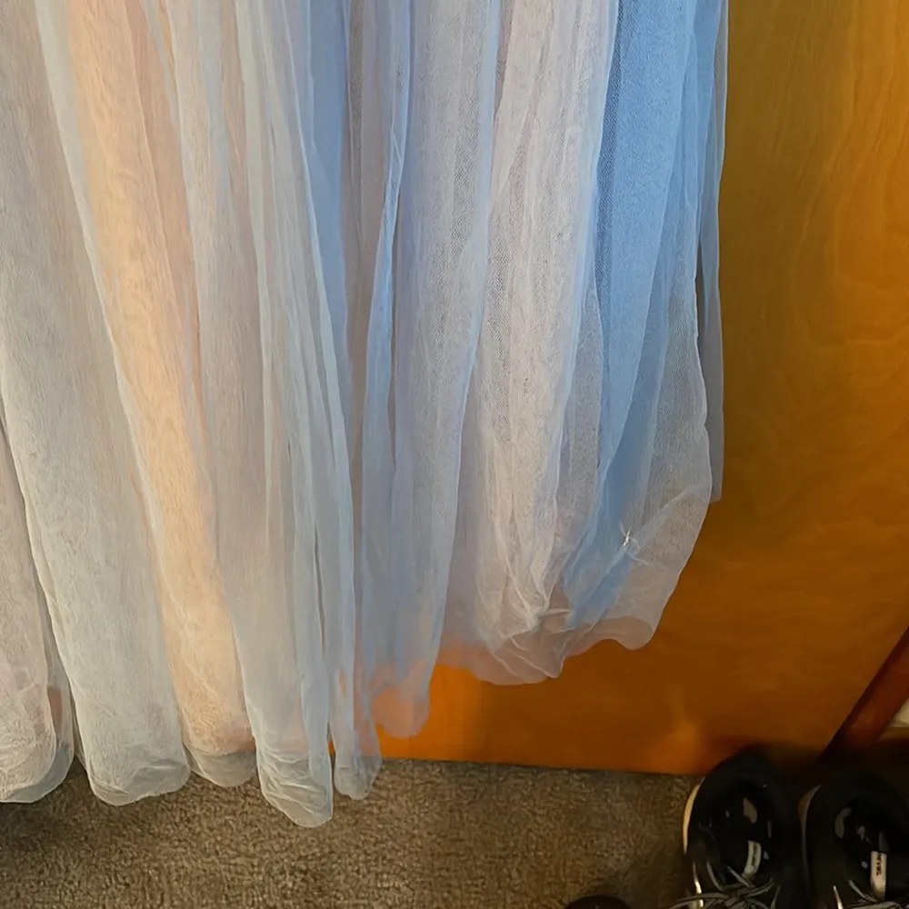 Prom Dress, mermaid colors, L, worn once - Image 2