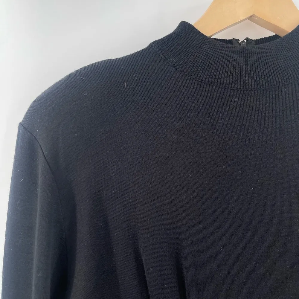 OUTLANDER Dress Size Large Wool Blend Vintage Sweater Long Sleeve Minimalist - Image 8