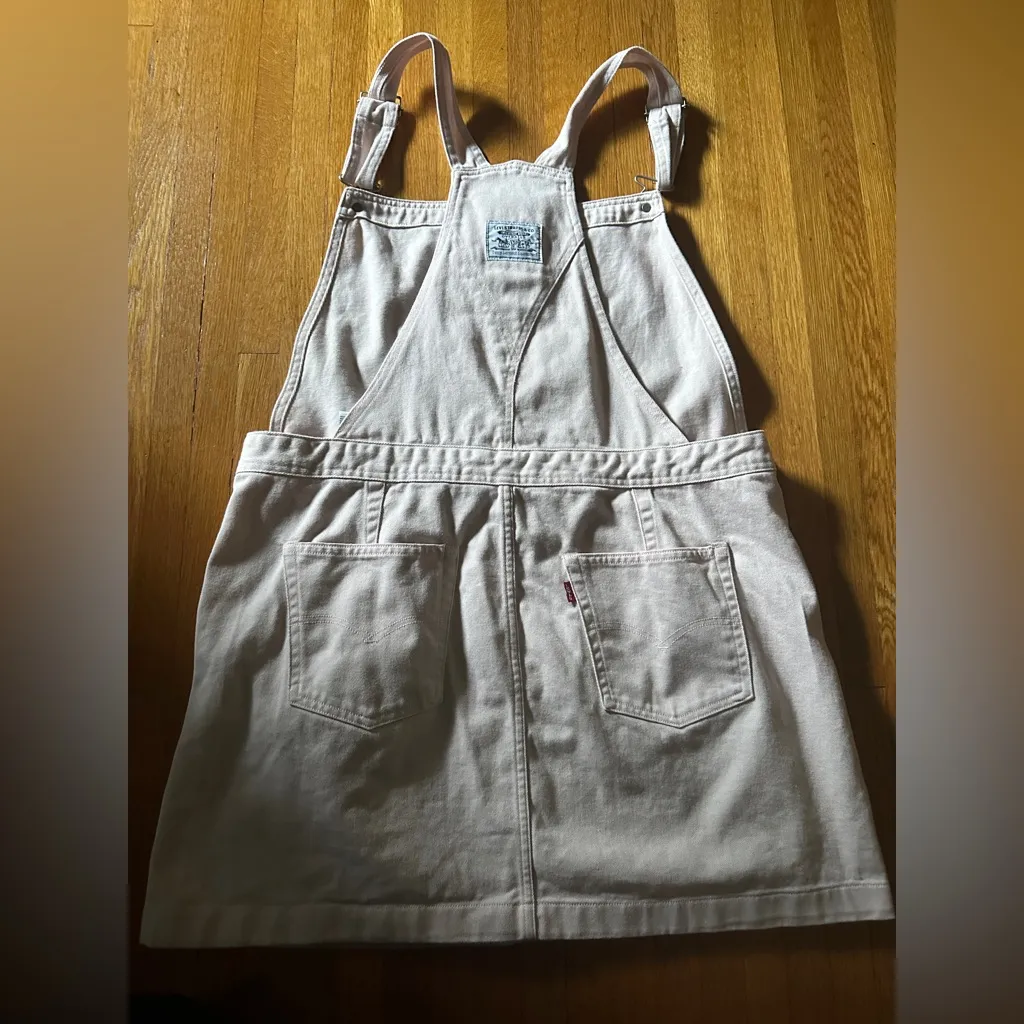 Levi’s Light Pink Nora Shirtalls, Size XL - Image 5