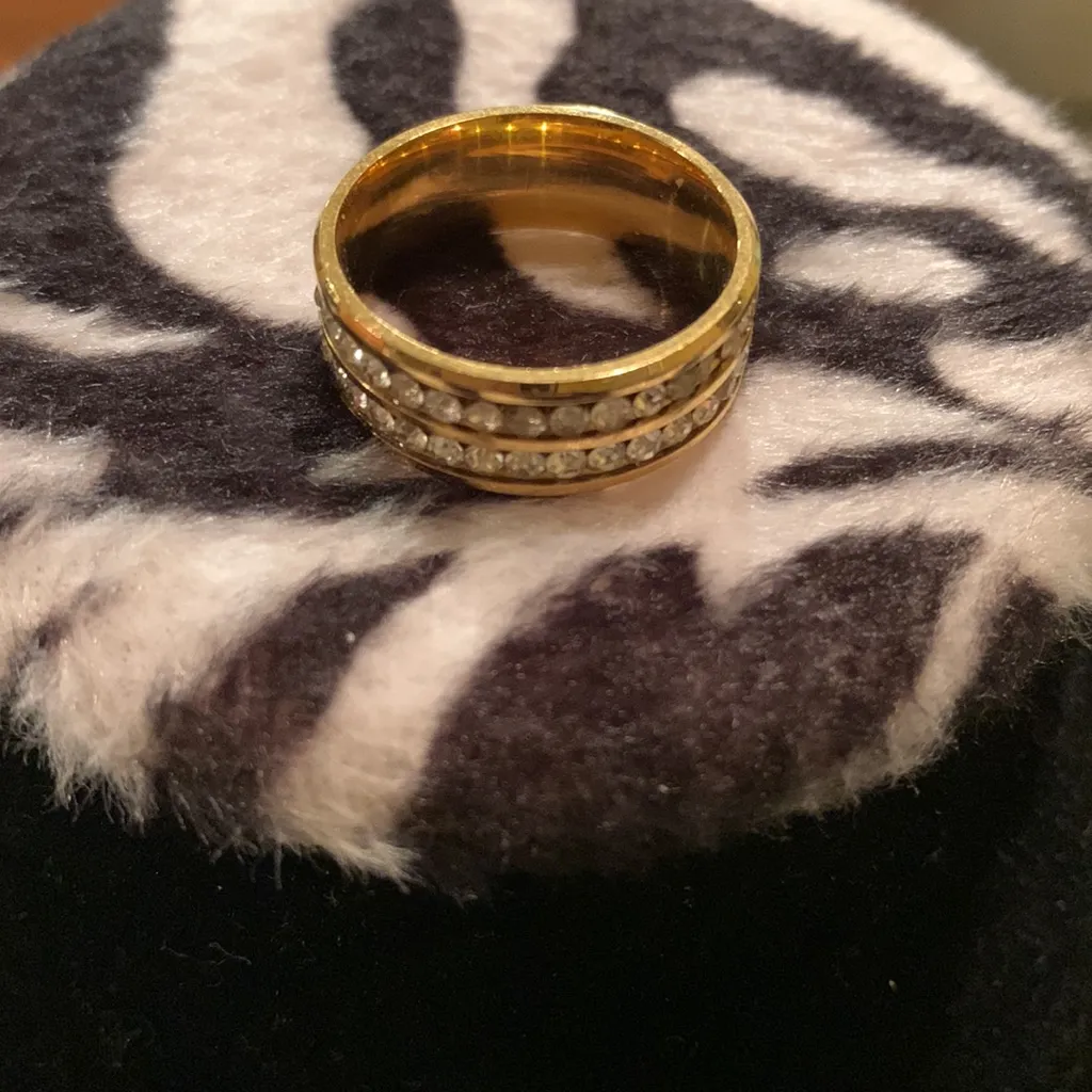 Gold Diamond band - Image 2