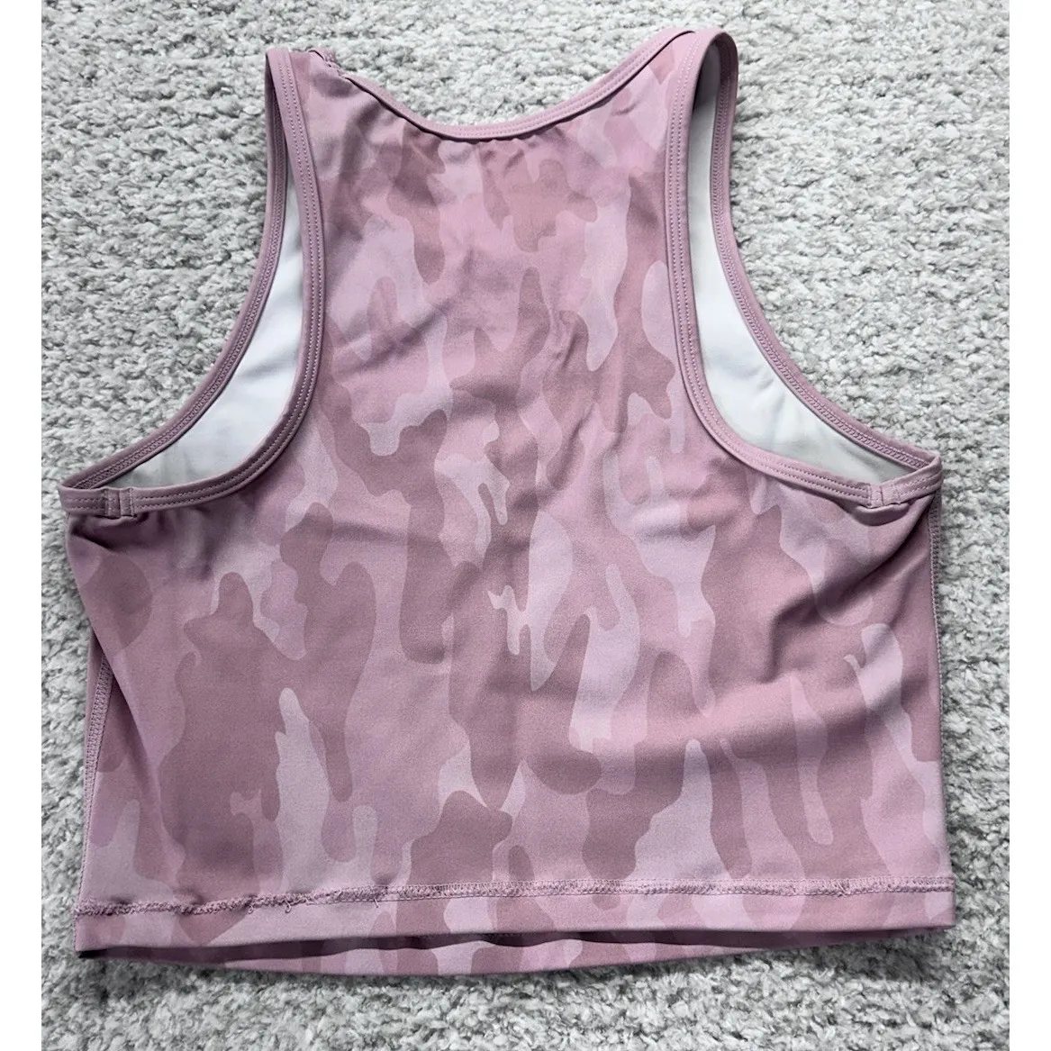 BuffBunny Crop Tank Top Pink Women's‎ Size Small - Image 3