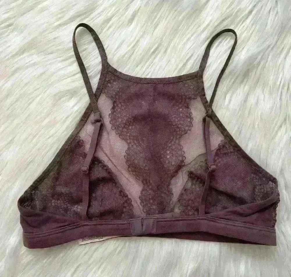 Victoria's Secret Body By Victoria Triangle Bralette Smokey Purple Small - Image 3
