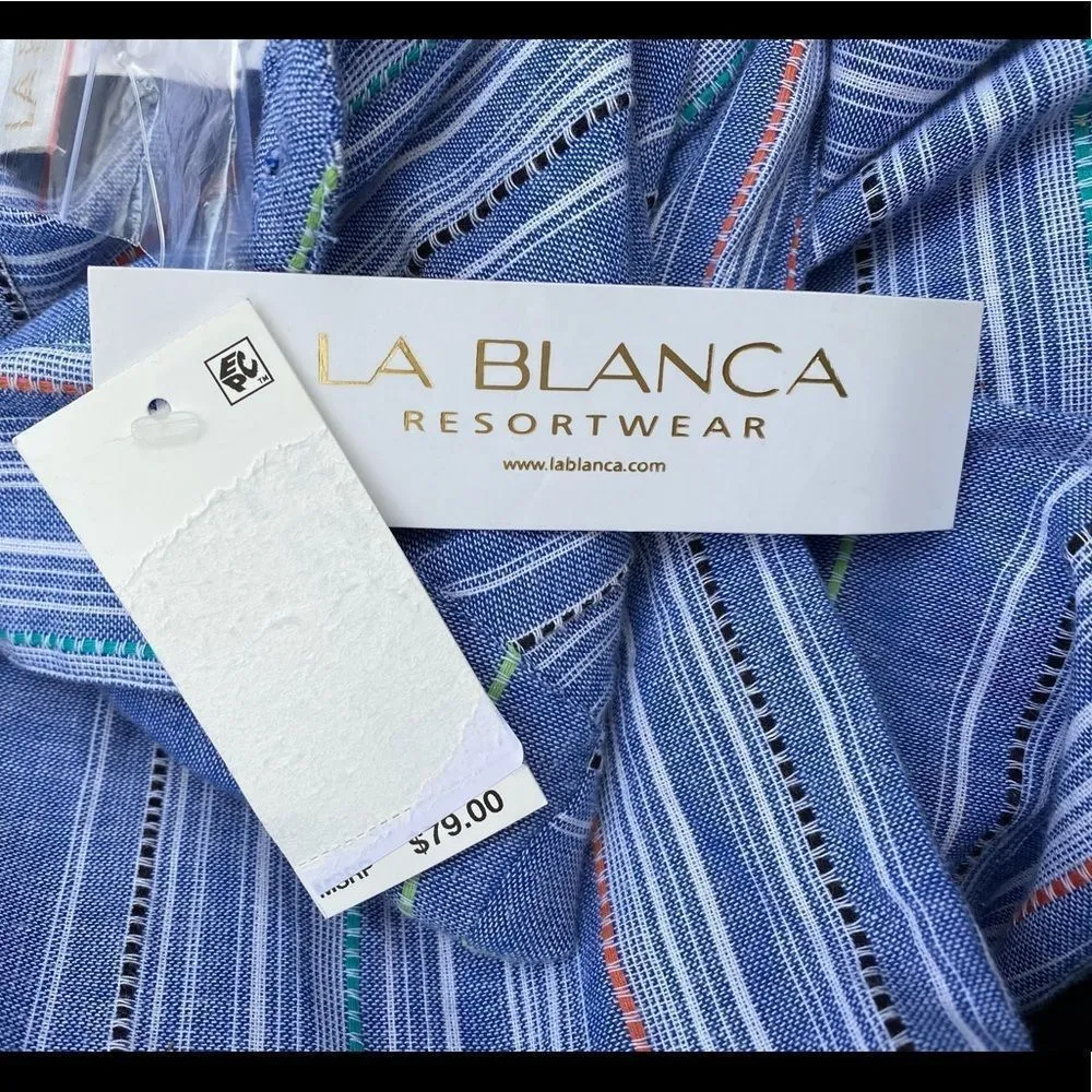 La Blanca Resortwear Shirt NWT - Image 7