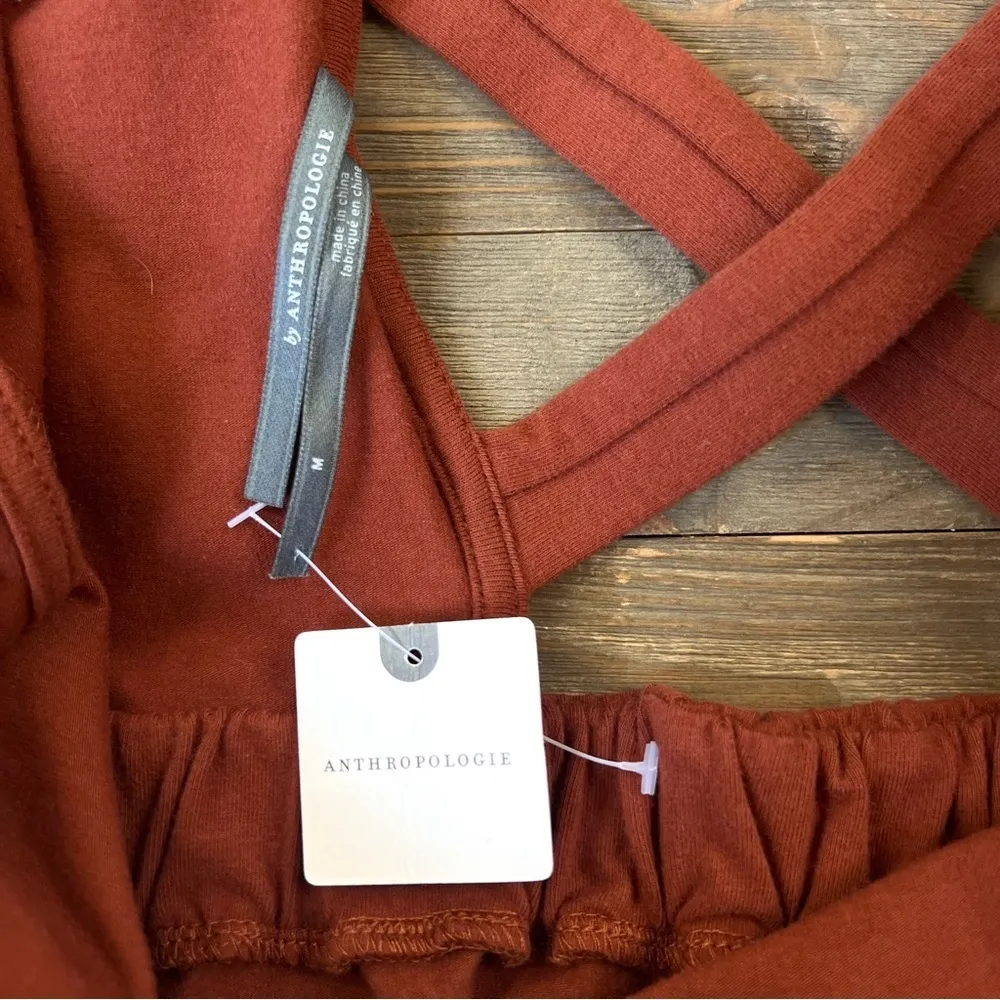 NWT Anthropologie Cross-Back Ballet Crop Top - Image 8