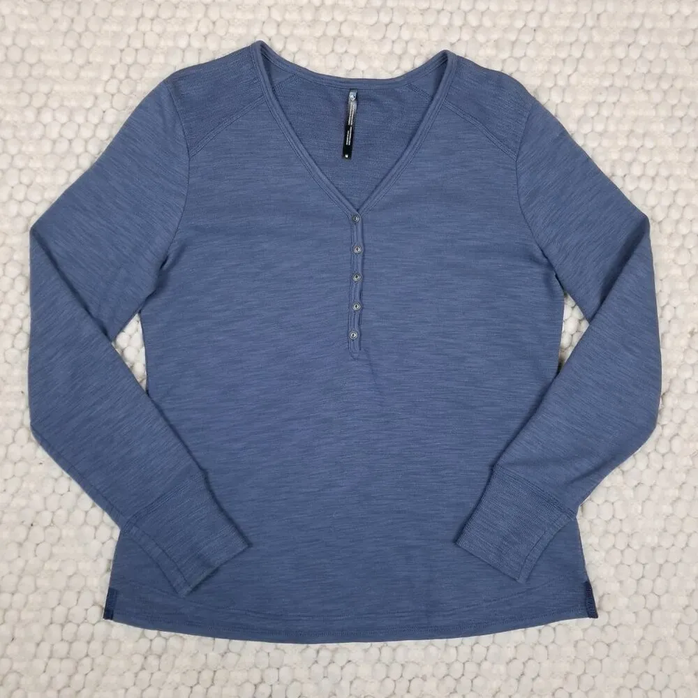 Kuhl Lola Henley Blue Sz Medium - Image 6