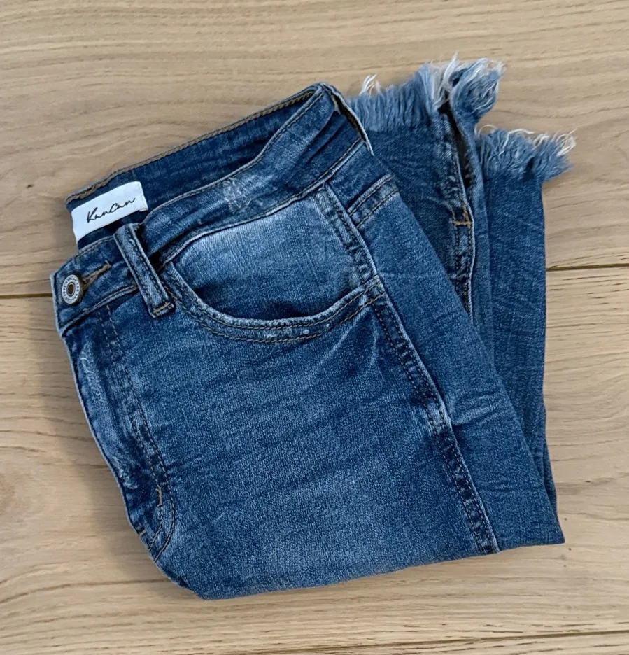 KanCan VICI cropped skinny jeans Blue Size 25 - Image 2