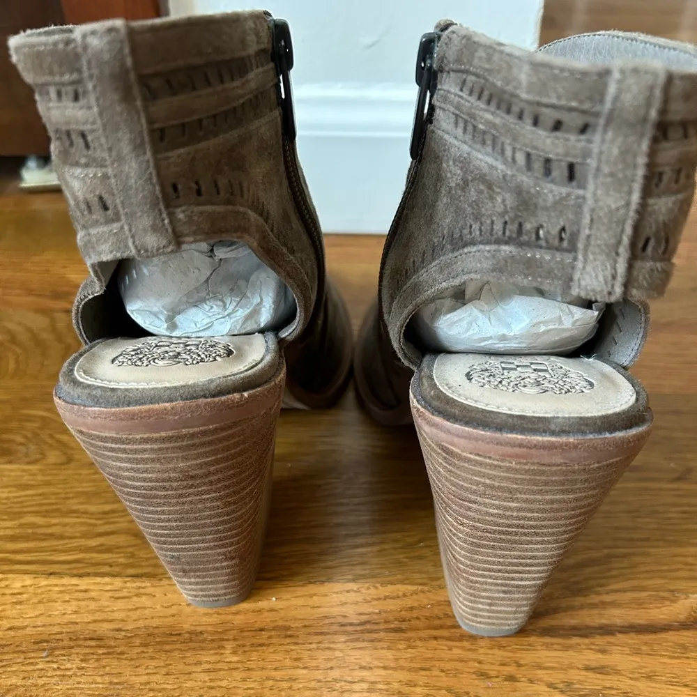 Vince Camuto Ankle Booties with Stacked Heel - Image 2