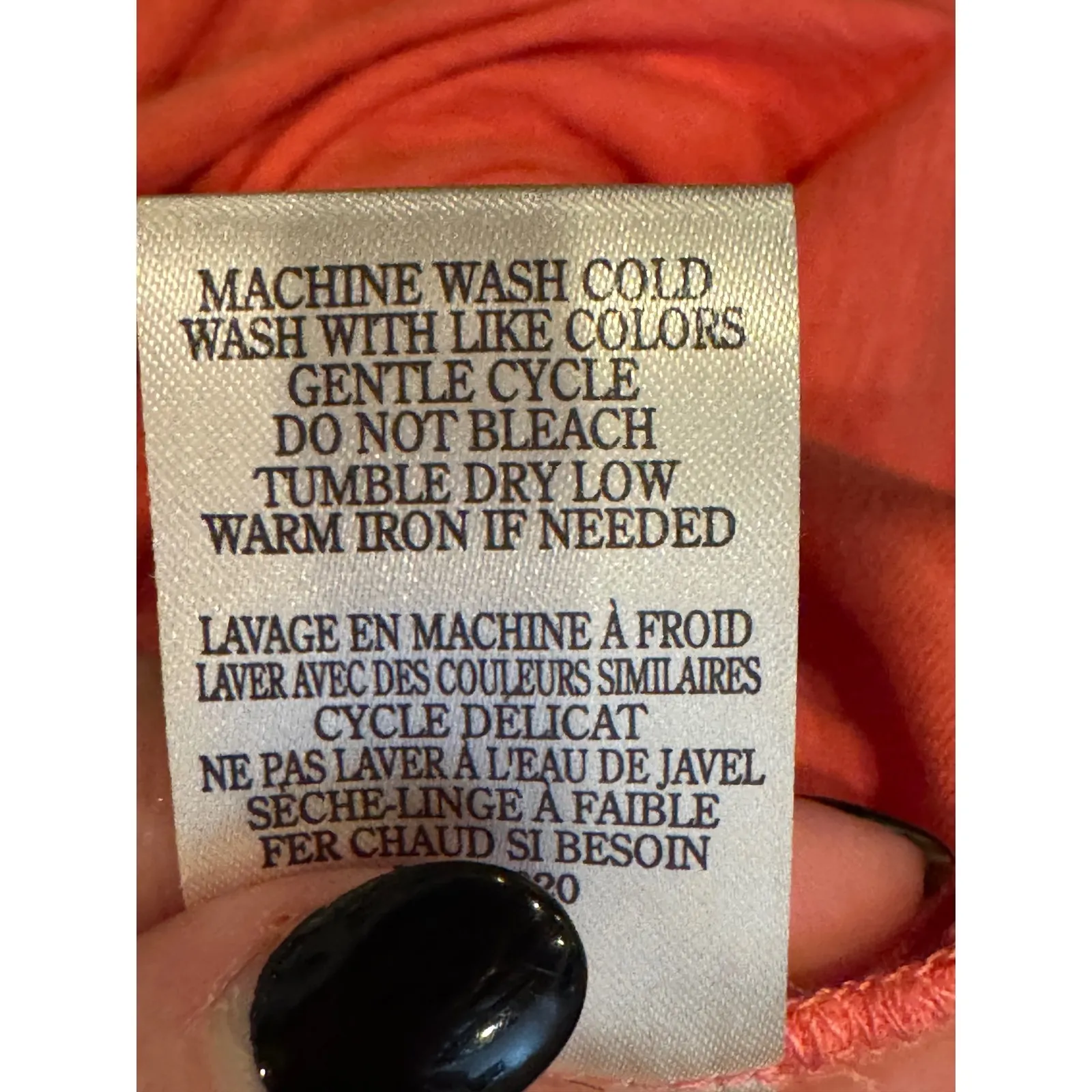 Z Supply Dress Women Large Pink Tie Dye Hem Asymmetrical Hem‎ Reverie Maxi - Image 11