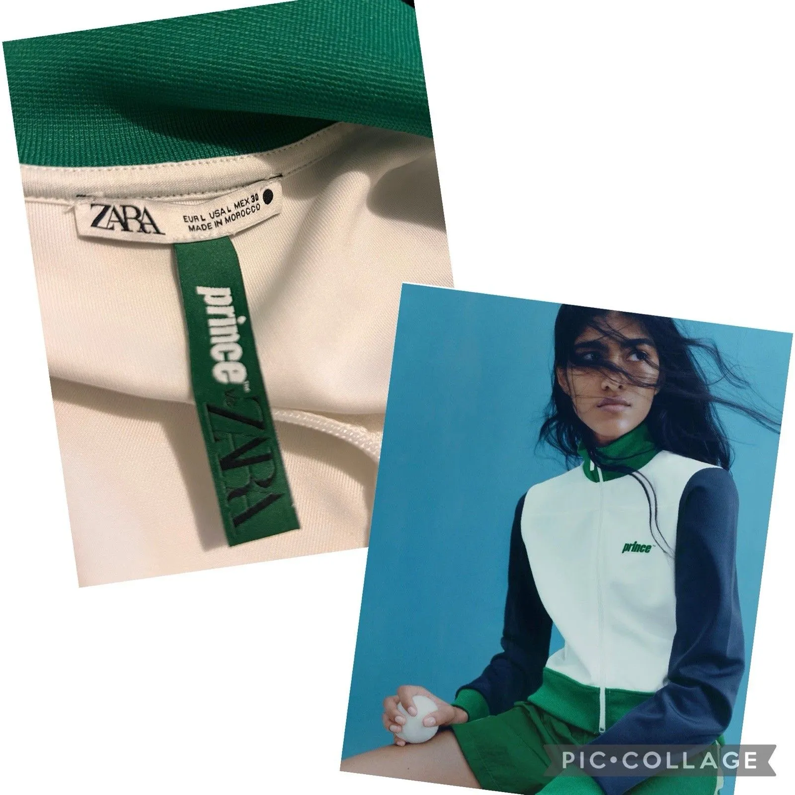 2021 Zara + Prince Tennis Jacket - Image 2