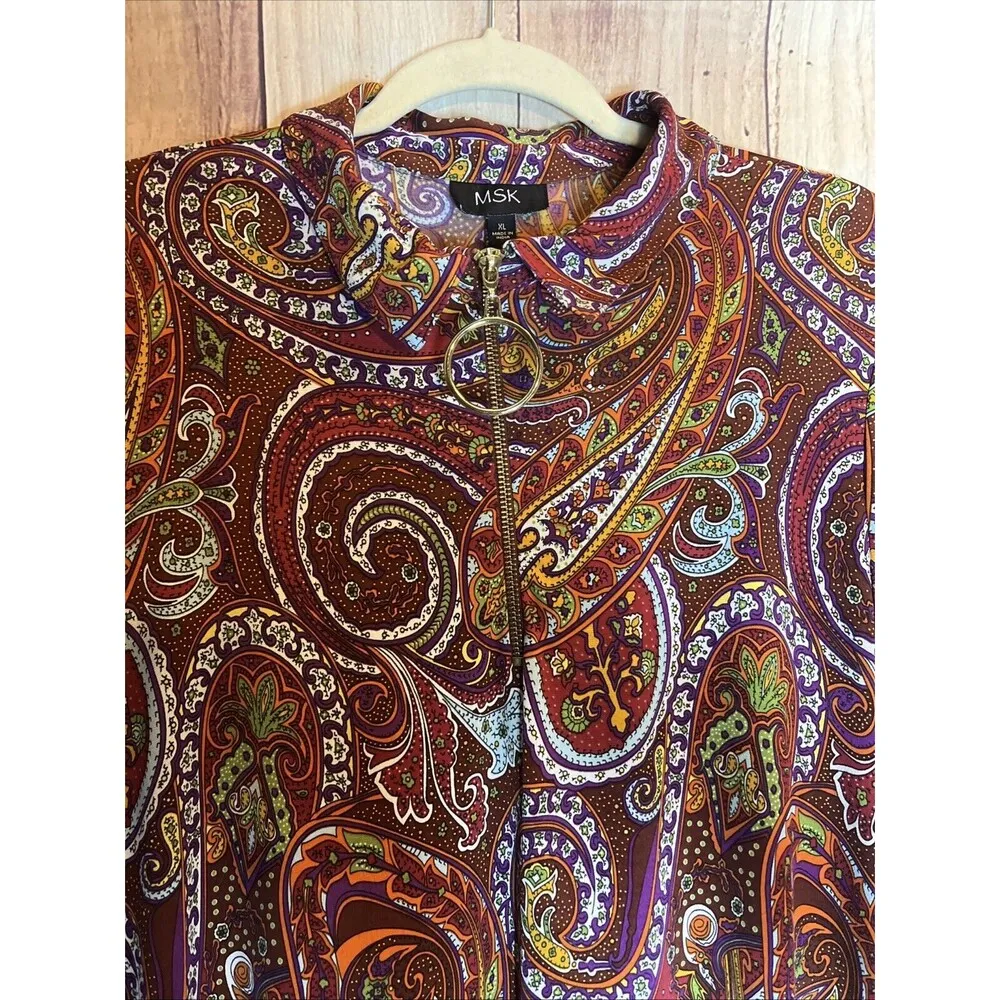 MSK Women's Swing Dress Size X - Image 2