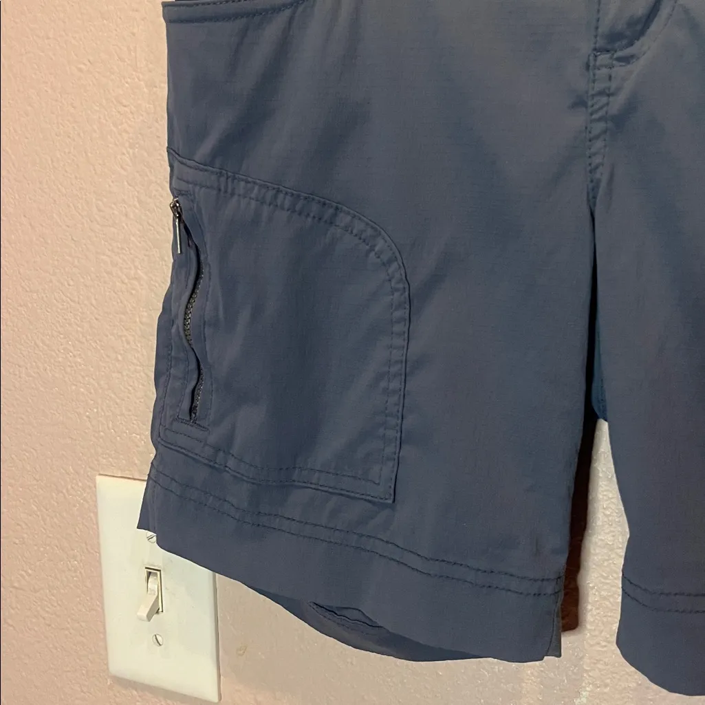 Prana Women’s Hazel Shorts Gray Blue Size 0 - Image 3