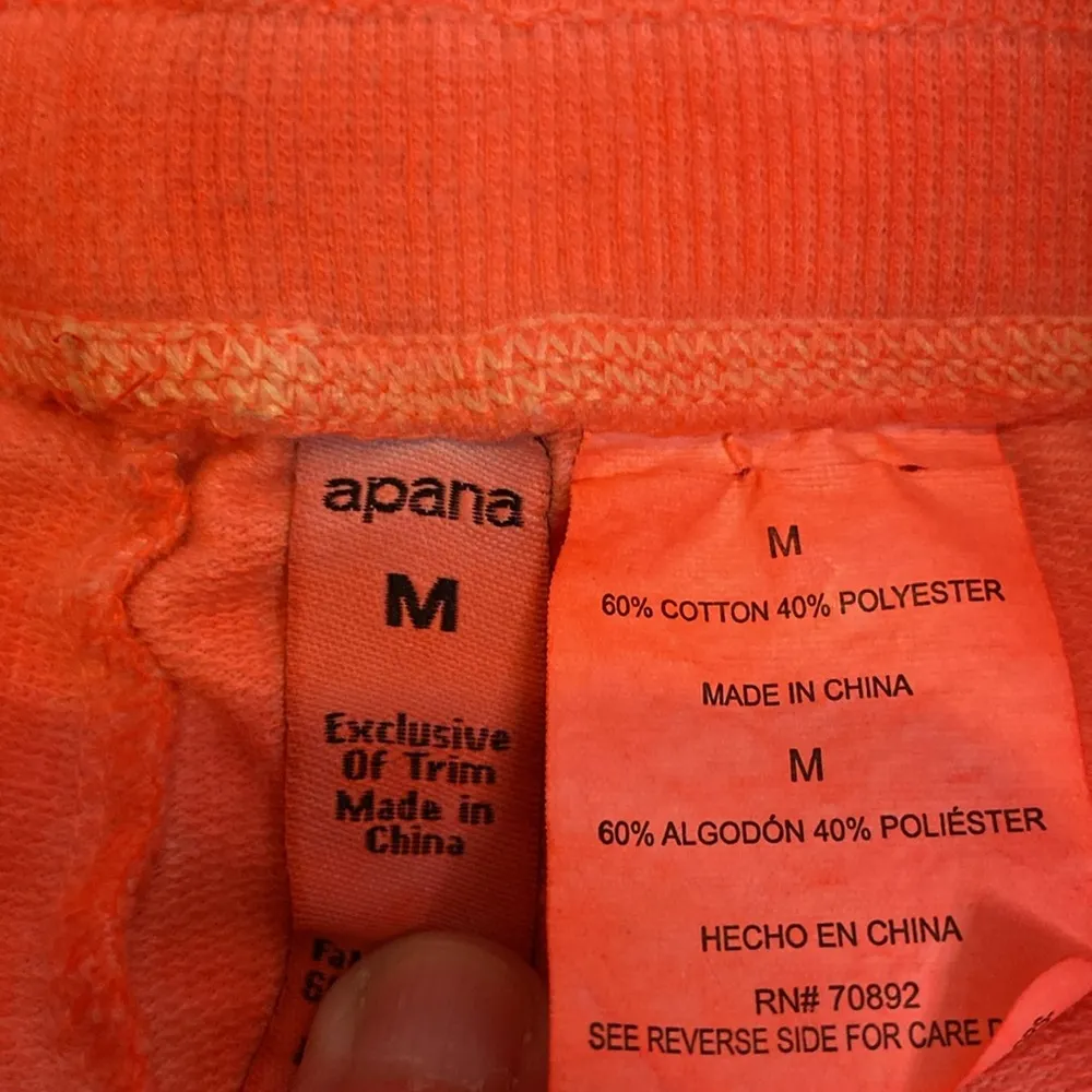 158 Apana Pink Shorts Size Medium - Image 5