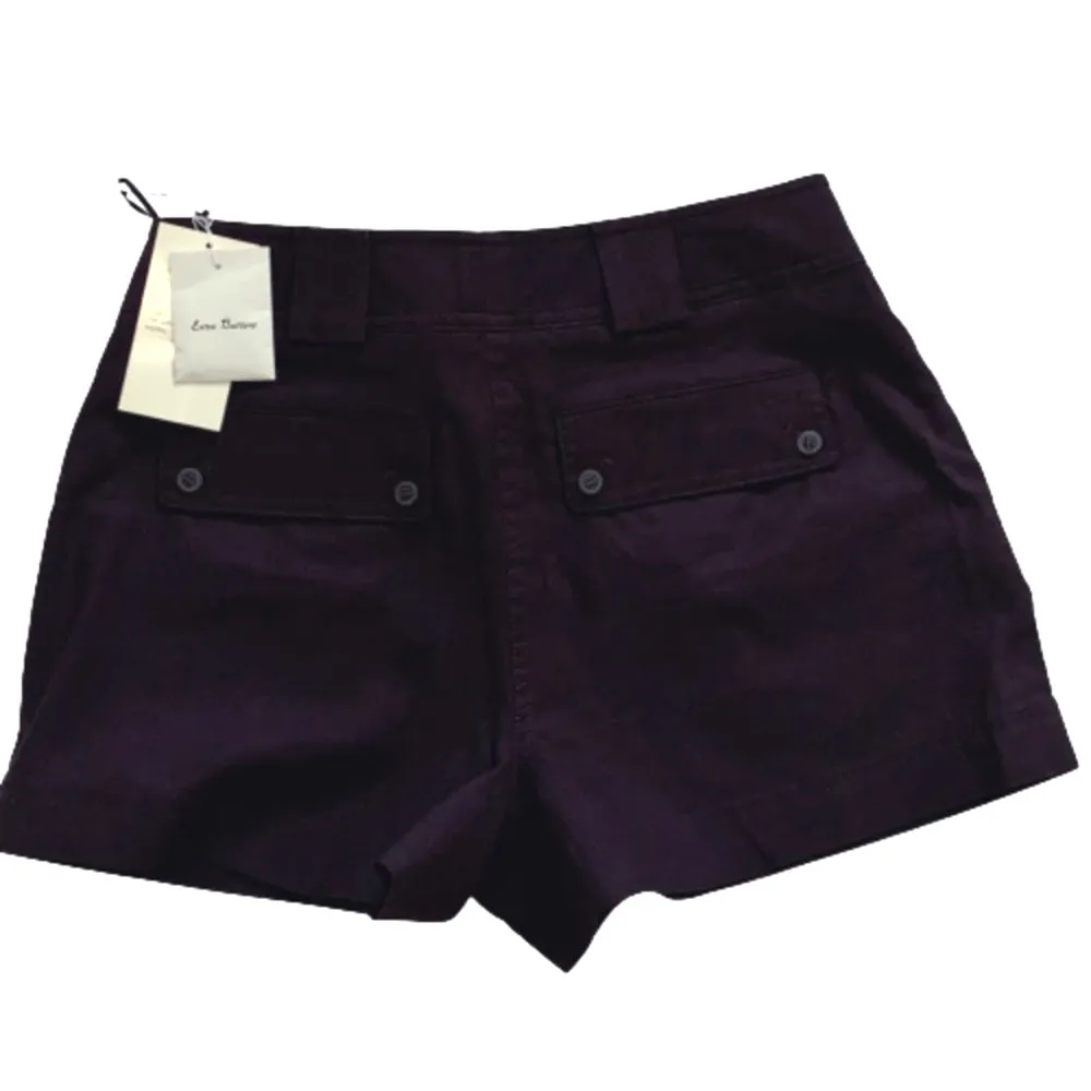 W By Worth Short Shorts Mary Kate Root Beer Cargo Shorts Size 4 NWT - Image 3