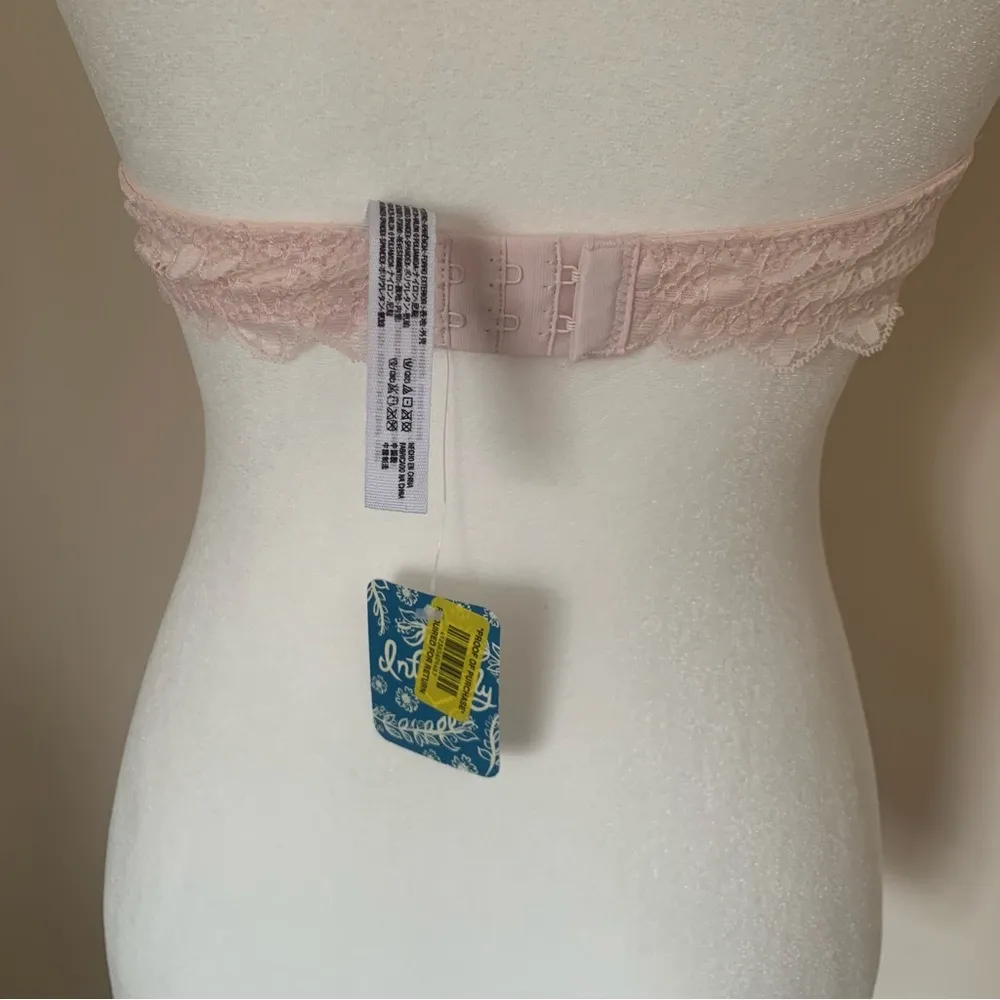 Free People Intimately Line Pink Lace Bra Bralette Size Small NEW - Image 4