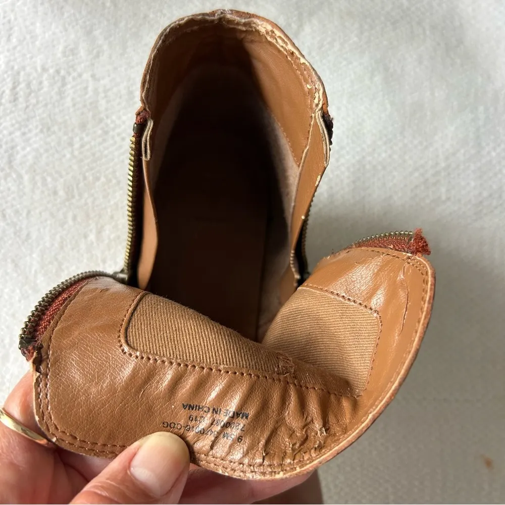 Frye   Tan Leather Ankle Boots - Image 8