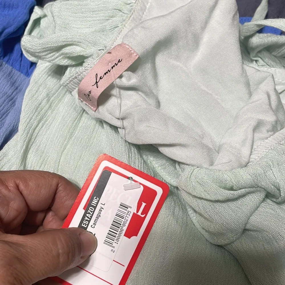 Multicolor Tiered Maxi
Dress Size L NWT - Image 5