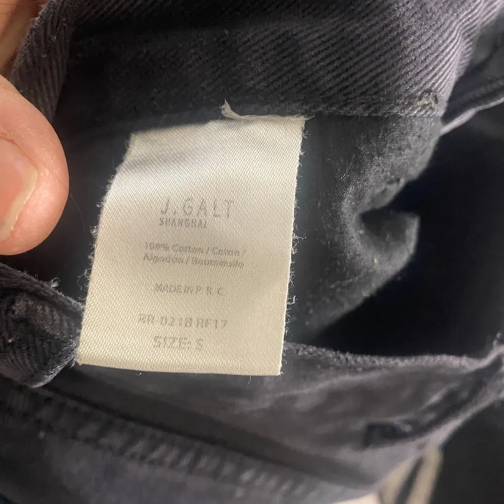 J.Galt Shanghai Black 5-Pocket Black Demin Jeans - Image 7