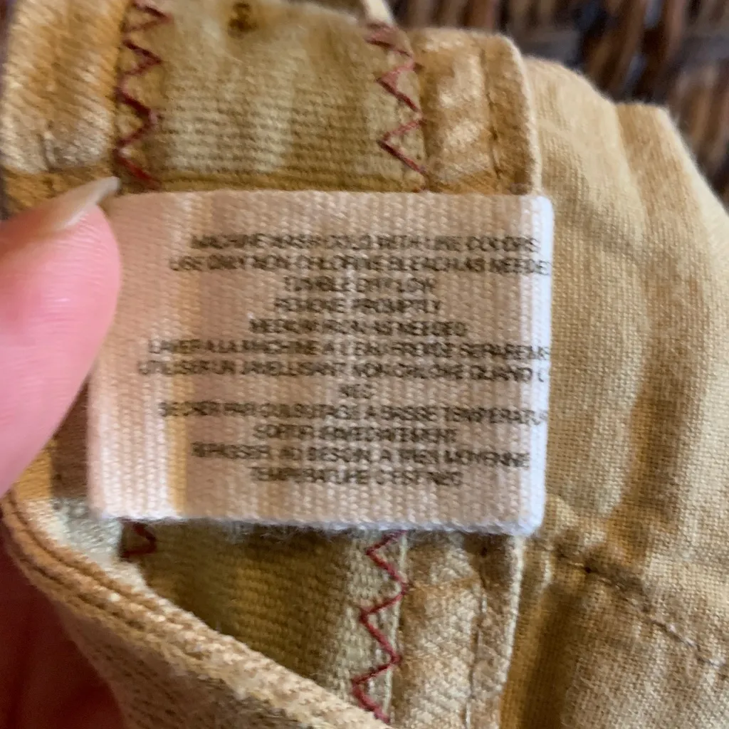 Daughters of the Liberation Cotton and Linen Skirt Size 2 - Image 7