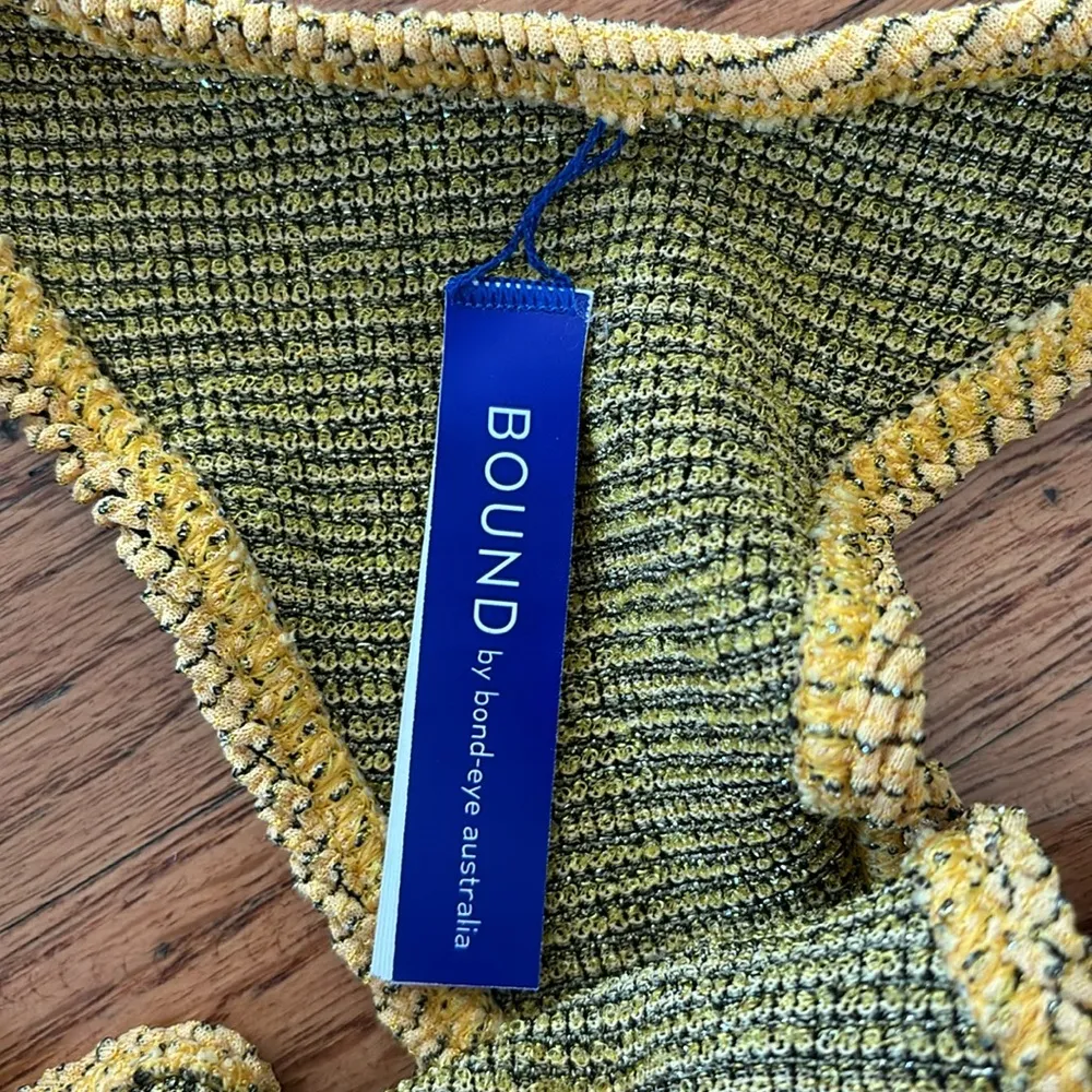 Bond eye golden bikini bottom Yellow - Image 2