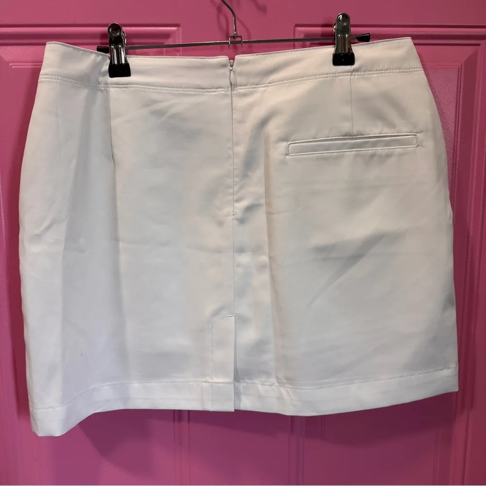 PGA Tour White Mini Golf Skirt Casual‎ - Image 3