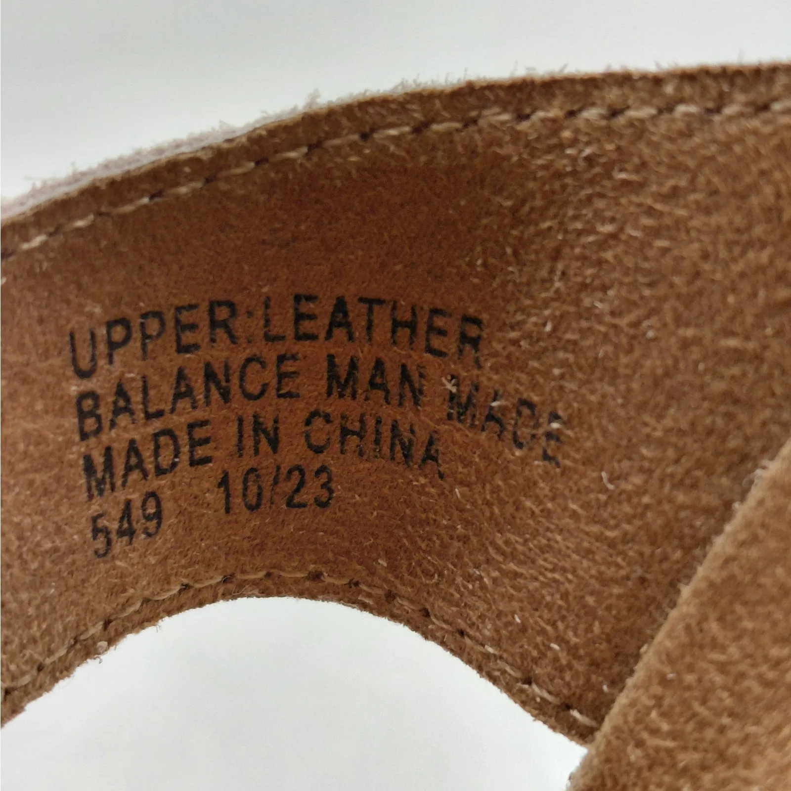 White Mountain Happier Footbed Sandals Minimalist Shoes Women's Size 6M Beige - Image 9