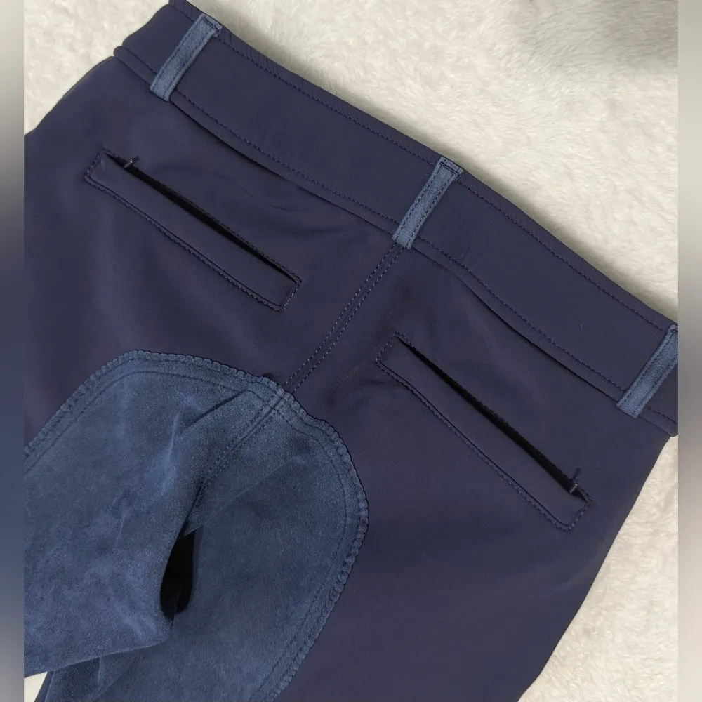 Piper Navy Blue Riding Pants - Image 3