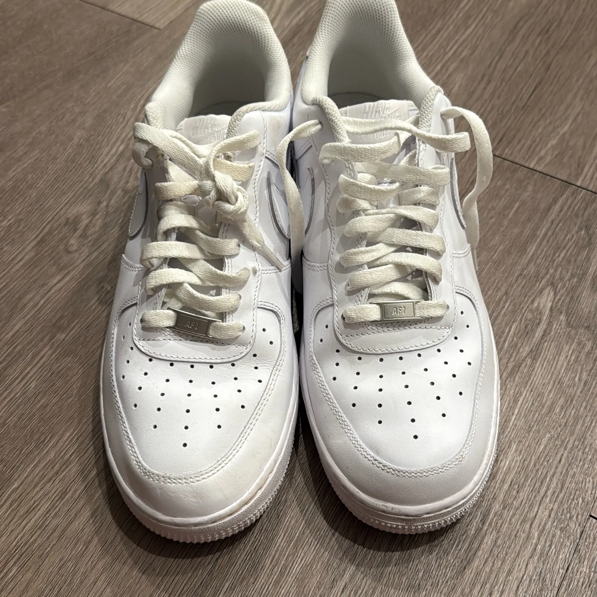Men’s Nike Air Force 1 White - Image 2