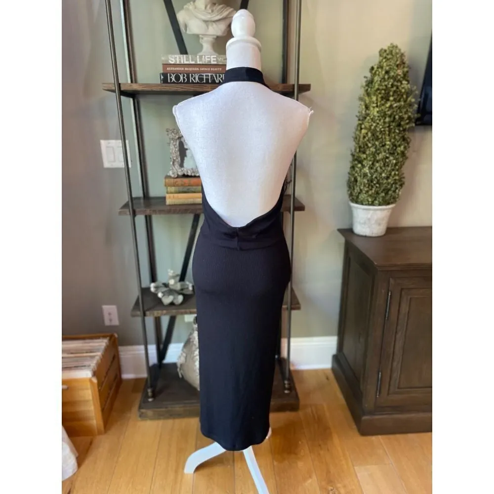 Alix NYC Milla Dress Black Womens Size Large - Image 7