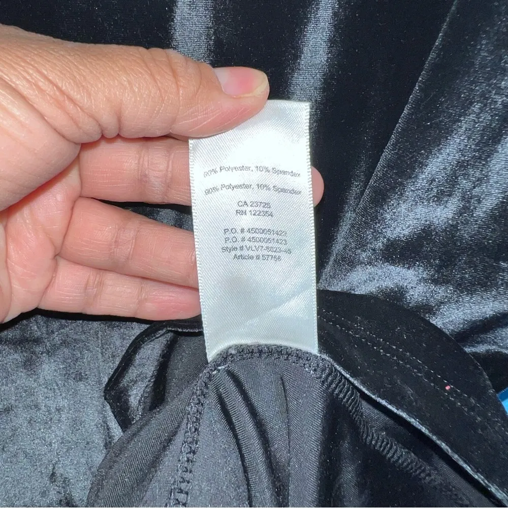 Aritzia Wilfred Free Velvet Anouck black sheath midi dress Size medium body con - Image 8