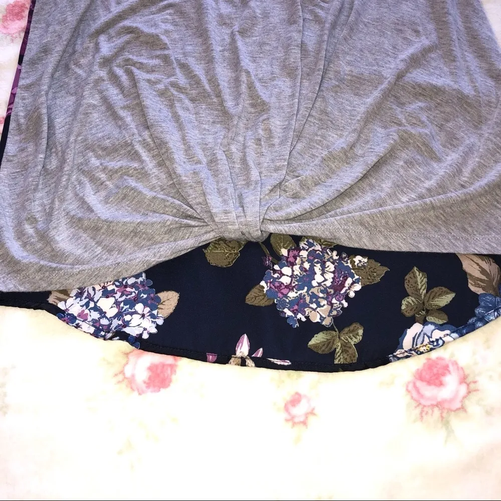Anthropologie Jane Delancey Twist Floral Top Extra Small - Image 5