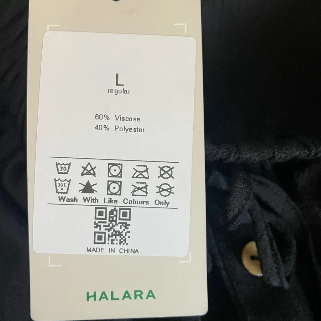 Halara High Waisted Drawstring Pocket Flowy Midi Casual Skirt - Image 10