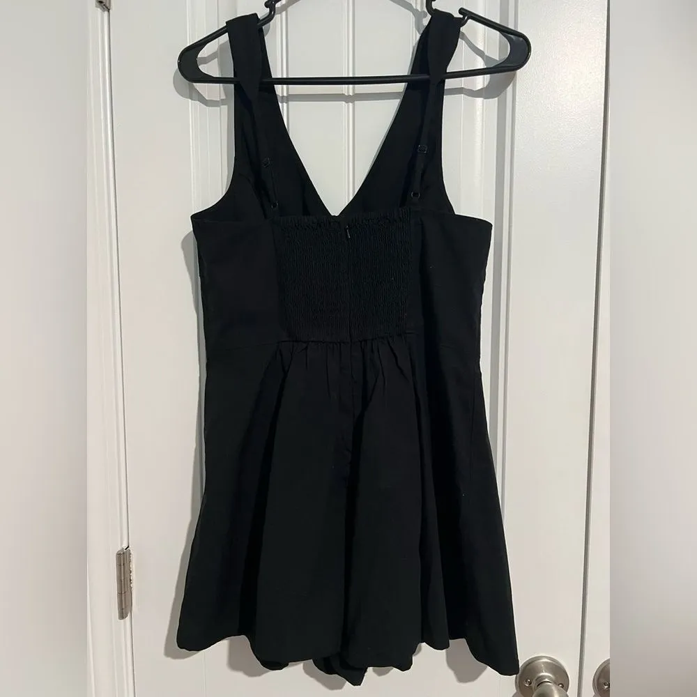 American Eagle AE Poplin Corset Romper - Image 7