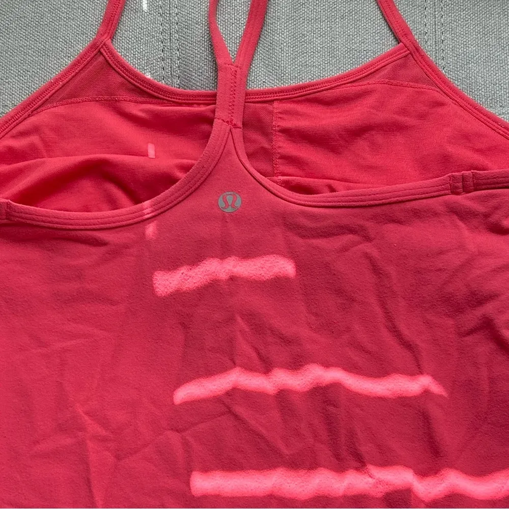 Orangey Pink Flow Y Top - Image 3