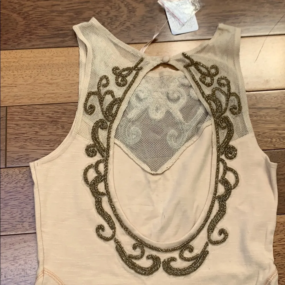 🆕 Free People | Beaded Open Back Bodycon Dress XS - Image 4