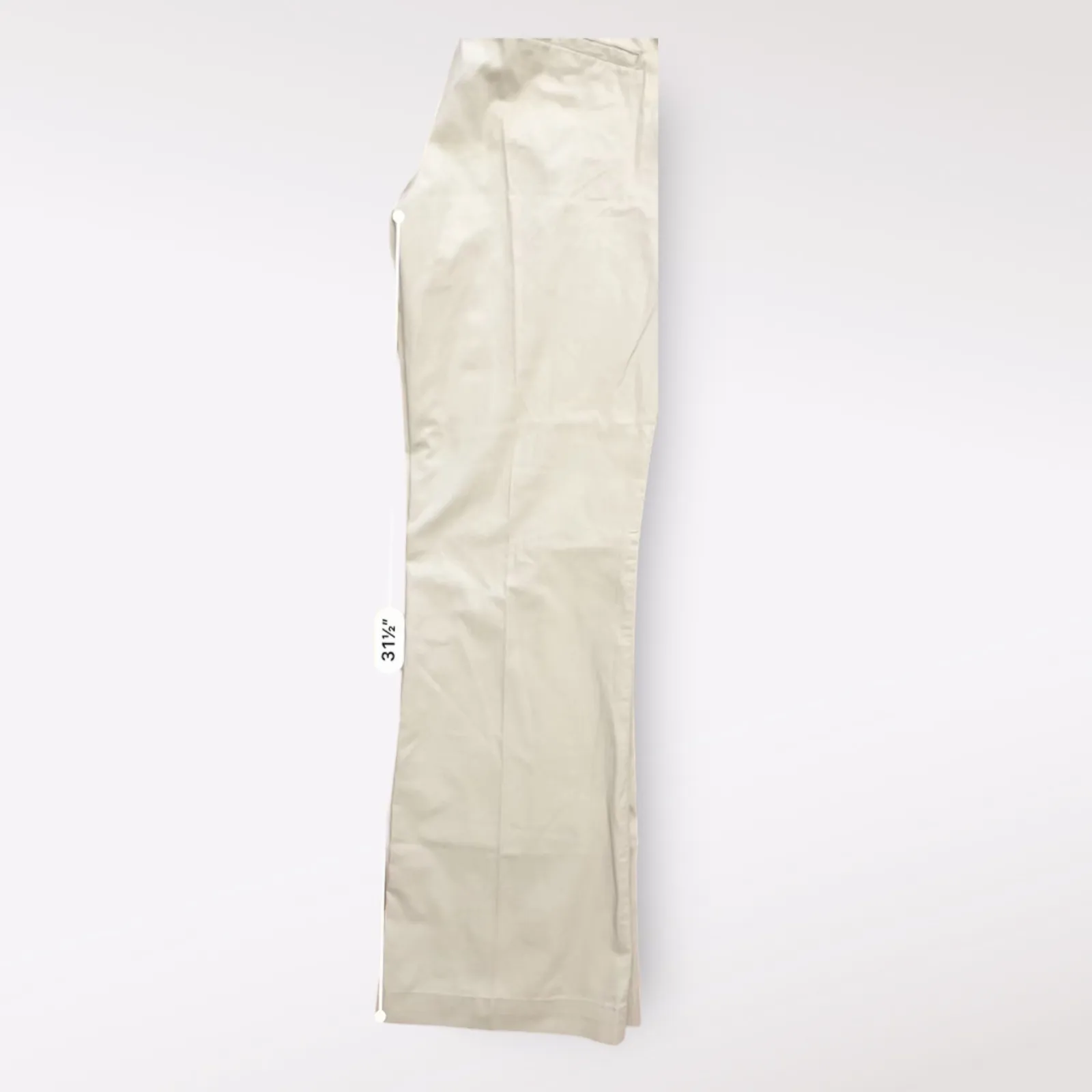 Zara Basic Tan Wide Leg Dress Pants‎ Size US 6 Business Casual Minimalist Brown - Image 6