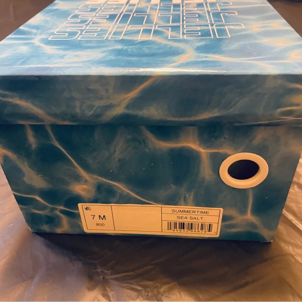 NWT Jeffrey Campbell Summertime Sandals - Women Size 7 - Sea Salt (Cream) - Image 8