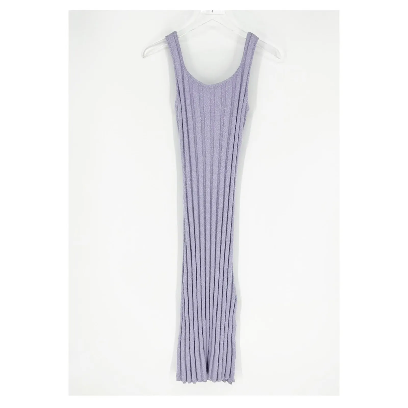 Free People Beach‎ Santos Knit Midi Dress XS Purple - Image 3