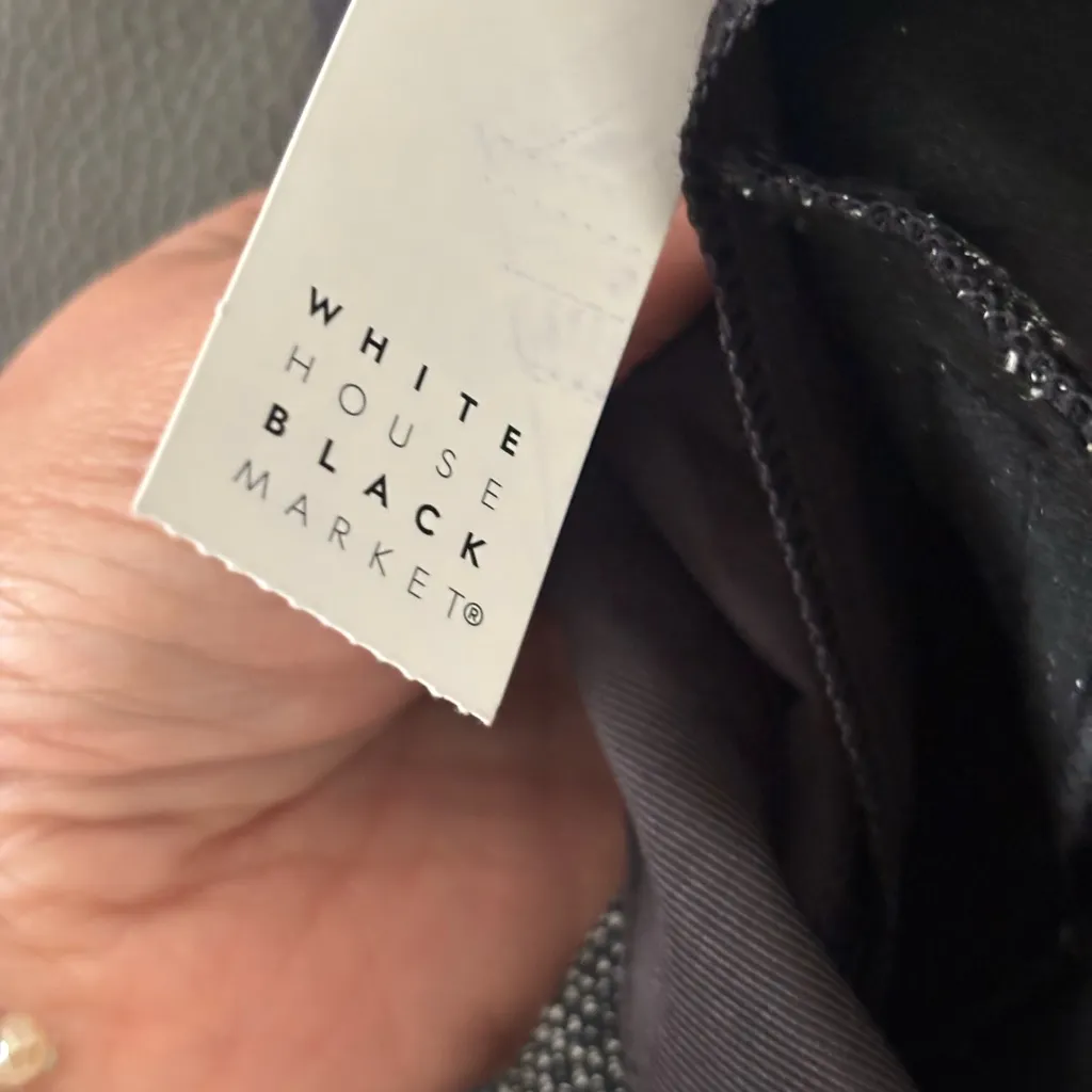 White House Black Market Charcoal The Slim Ankle pants NEW - Image 10