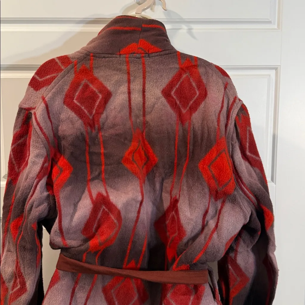 OMBRÉ BEACON ROBE / missing original belt Red Size undefined - Image 11