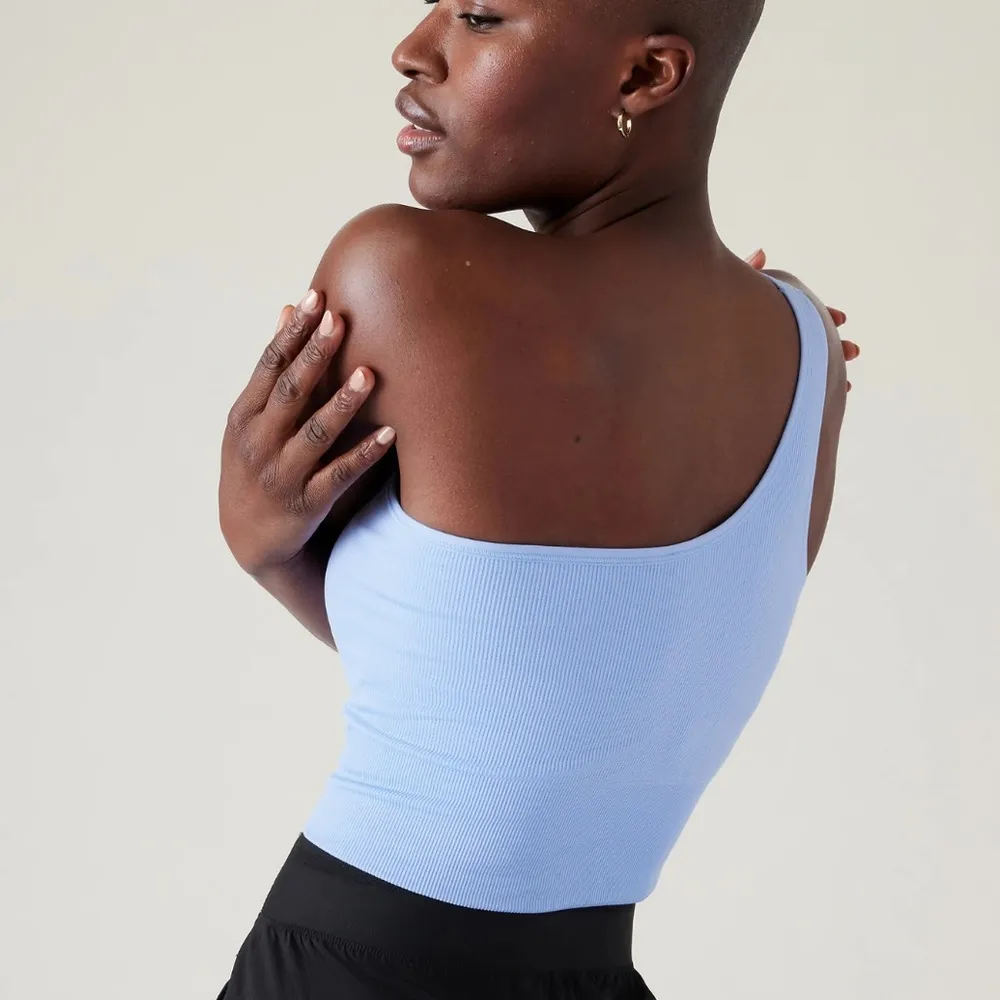 Athleta Aurora Sealmess One shoulder Tank - Image 2