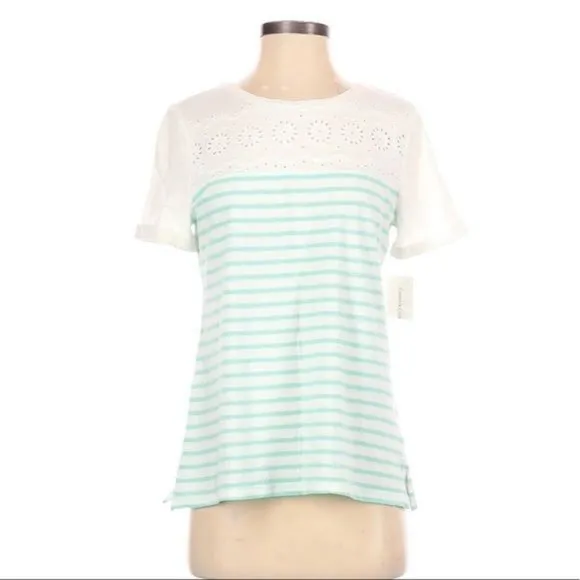 Striped Crew Neck Charter Club Shirt NWT - Image 16