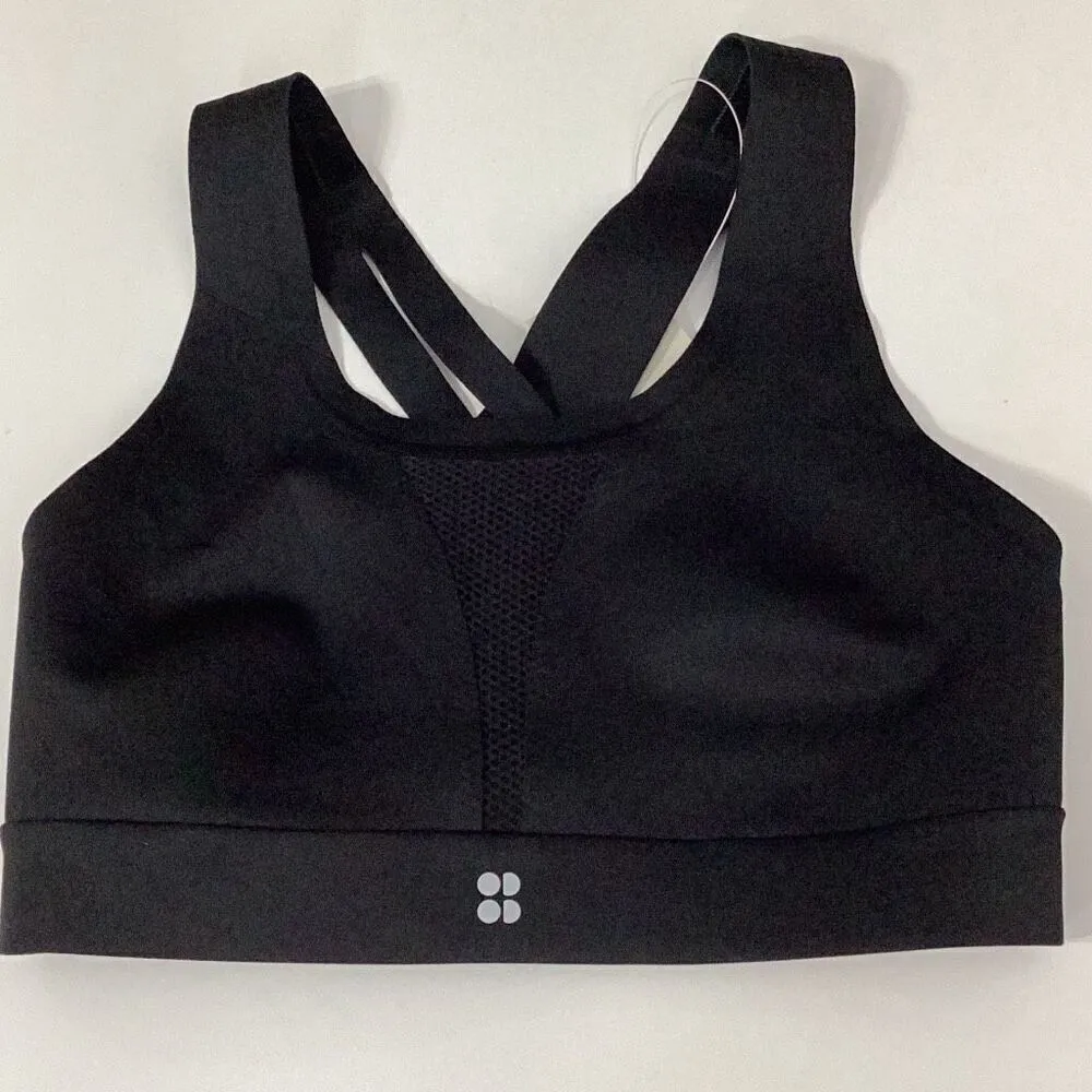 New. Sweaty Betty black sports bra. 32C. Retails $80 - Image 7