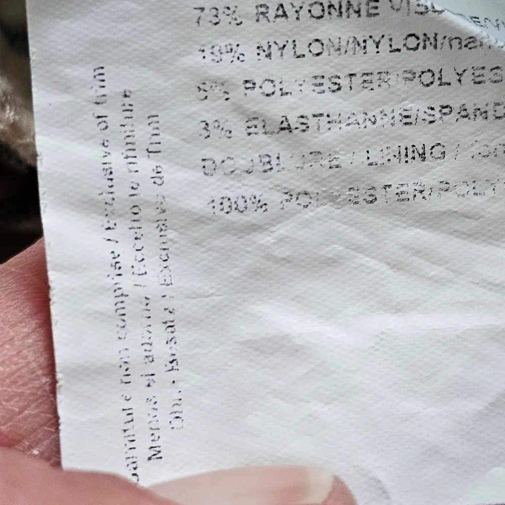 Joseph Ribkoff Beige & Black Windowpane Checkered Pull On Pants Size 10 - Image 13